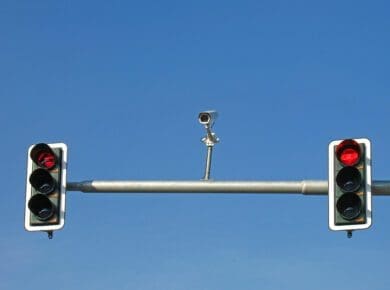 What are the white cameras on top of traffic lights - Jones Law Group - St Petersburg Florida Car Accident Lawyers